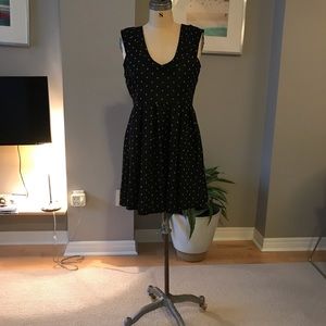 Black and Gold Cocktail Dress